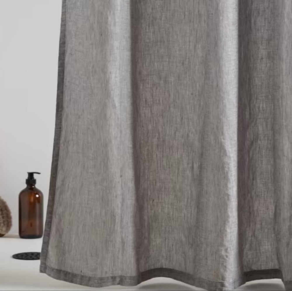 Parachute Gray Shower Curtain